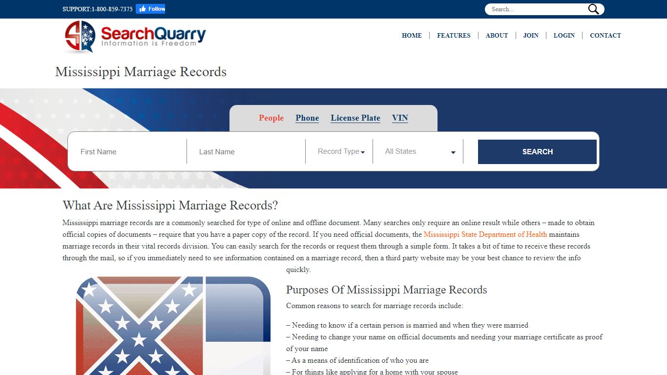 Free Mississippi Marriage Records | Enter Name & View ... - SearchQuarry